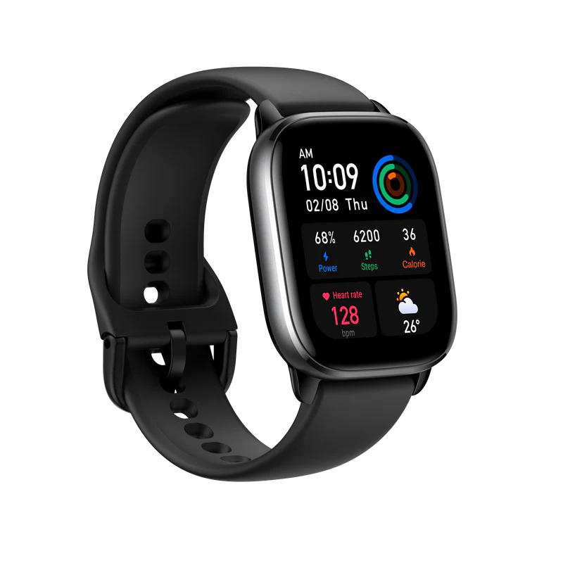 Reloj SmartWatch Amazfit GTS 4 Mini, Pantalla AMOLED de 1,65″, 15 días de Batería, Resistente al Agua 5 ATM