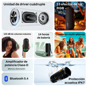 Altavoz Inalámbrico QCY SP7 40W