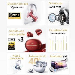 Audífonos Inalámbricos QCY Crossky C30S