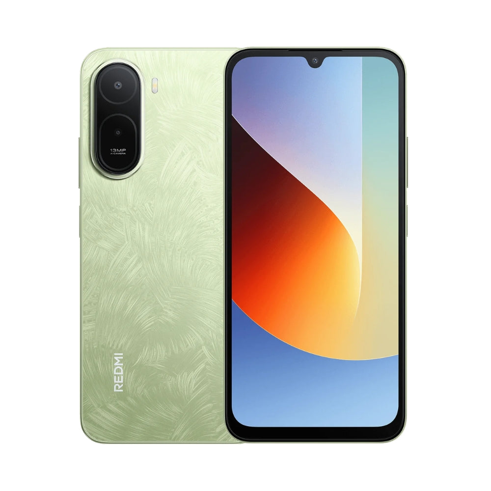 Celular Xiaomi Redmi A7 Pro verde palmera diseño delgado