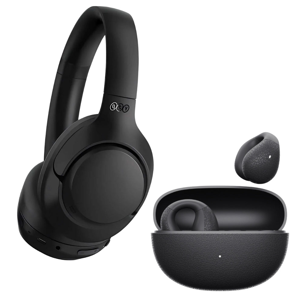 QCY audífonos H3 + QCY audífonos inalámbricos Crossky C10