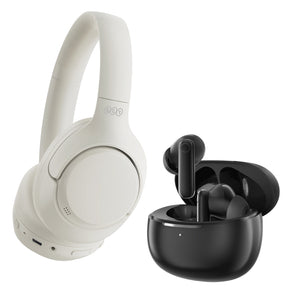 QCY audífonos inalámbricos H3  + Haylou audífonos HQ5 Negro