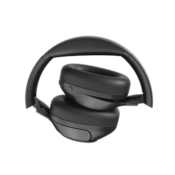 Audífonos QCY H3 ANC negros con Bluetooth 5.4, cancelación de ruido y sonido Hi-Res LDAC