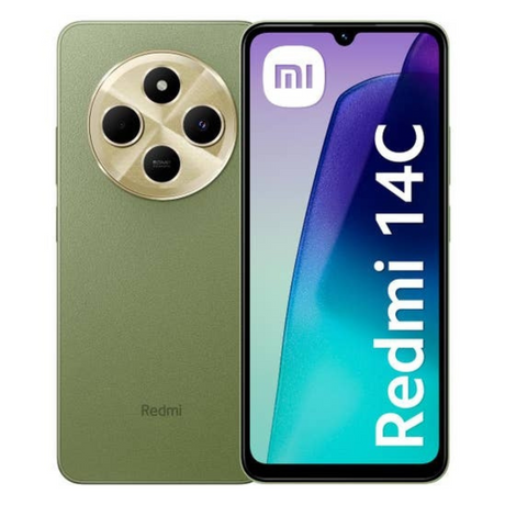 Celular Xiaomi Redmi 14C 256GB 8GB RAM, Conectividad 4G, Pantalla 6.88", Cámara Principal 50MP, Cámara Frontal 13MP