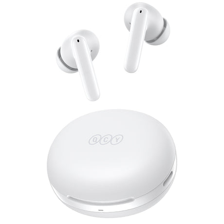 Audífonos Inalámbricos QCY T13 ANC2, con Cancelación Activa de Ruido -28dB, Bluetooth 5.3, 30 Horas de Uso, Sonido Personalizable, Modo Transparencia - Orro Home Perú