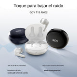 Audífonos Inalámbricos QCY T13 ANC2, con Cancelación Activa de Ruido -28dB, Bluetooth 5.3, 30 Horas de Uso, Sonido Personalizable, Modo Transparencia - Orro Home Perú