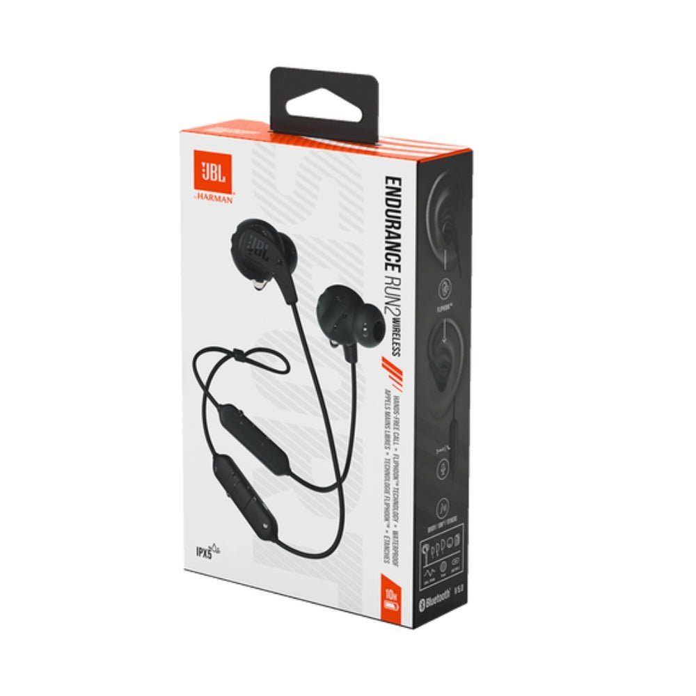 Audífonos Bluetooth JBL Endurance Run 2 Negro - Orro Home Perú