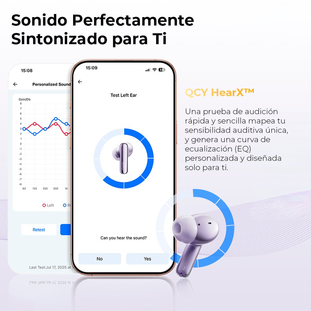 Audífonos Inalámbricos QCY MeloBuds N70 - Orro Home Perú