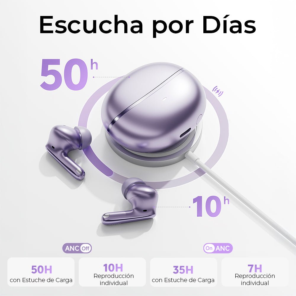 Audífonos Inalámbricos QCY MeloBuds N70 - Orro Home Perú
