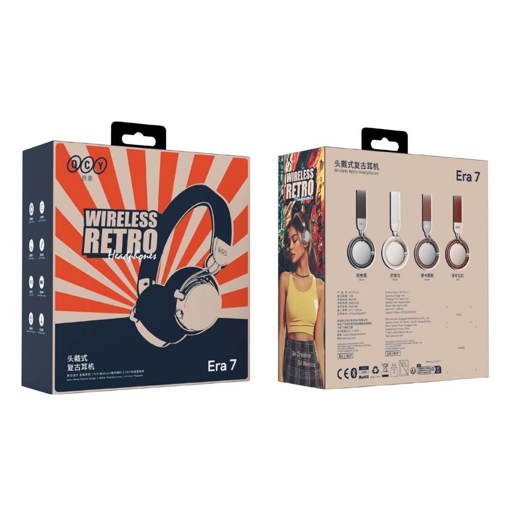 Audífonos Inalámbricos retro QCY Era 7 - Orro Home Perú