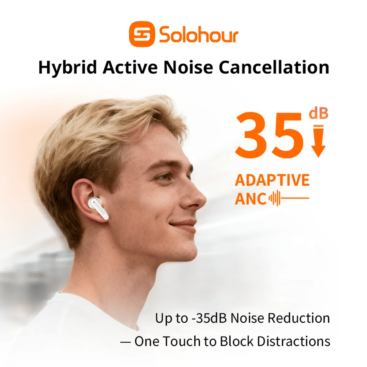 Audífonos Inalámbricos Solohour ST1 ANC - Orro Home Perú