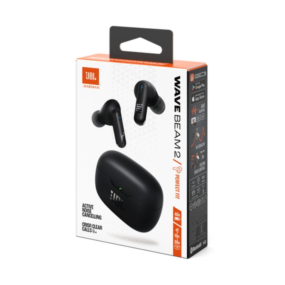 Audífonos TWS JBL Wave Beam 2 Negro - Orro Home Perú