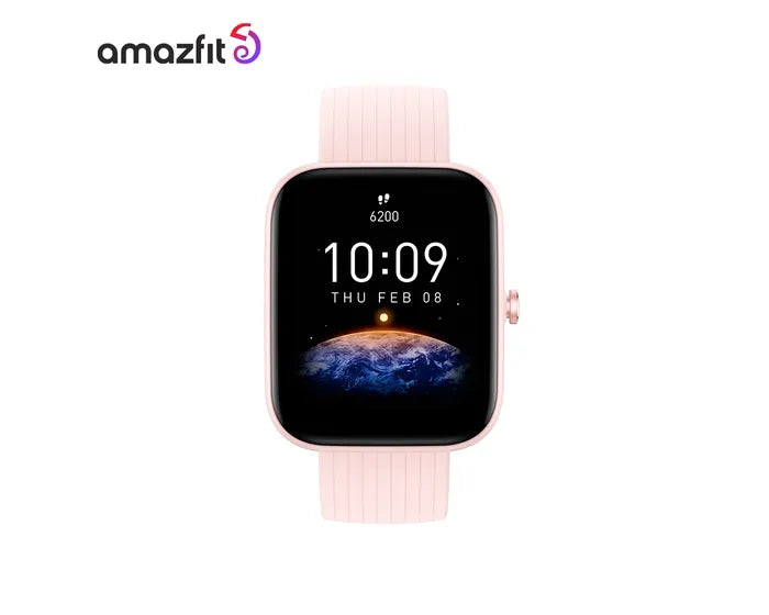 Reloj SmarWatch Amazfit Bip 3 Pro, Pantalla de 1,69", 14 Dias de Bateria, Resistente al Agua 5 ATM, Más de 60 Modos Deportivos