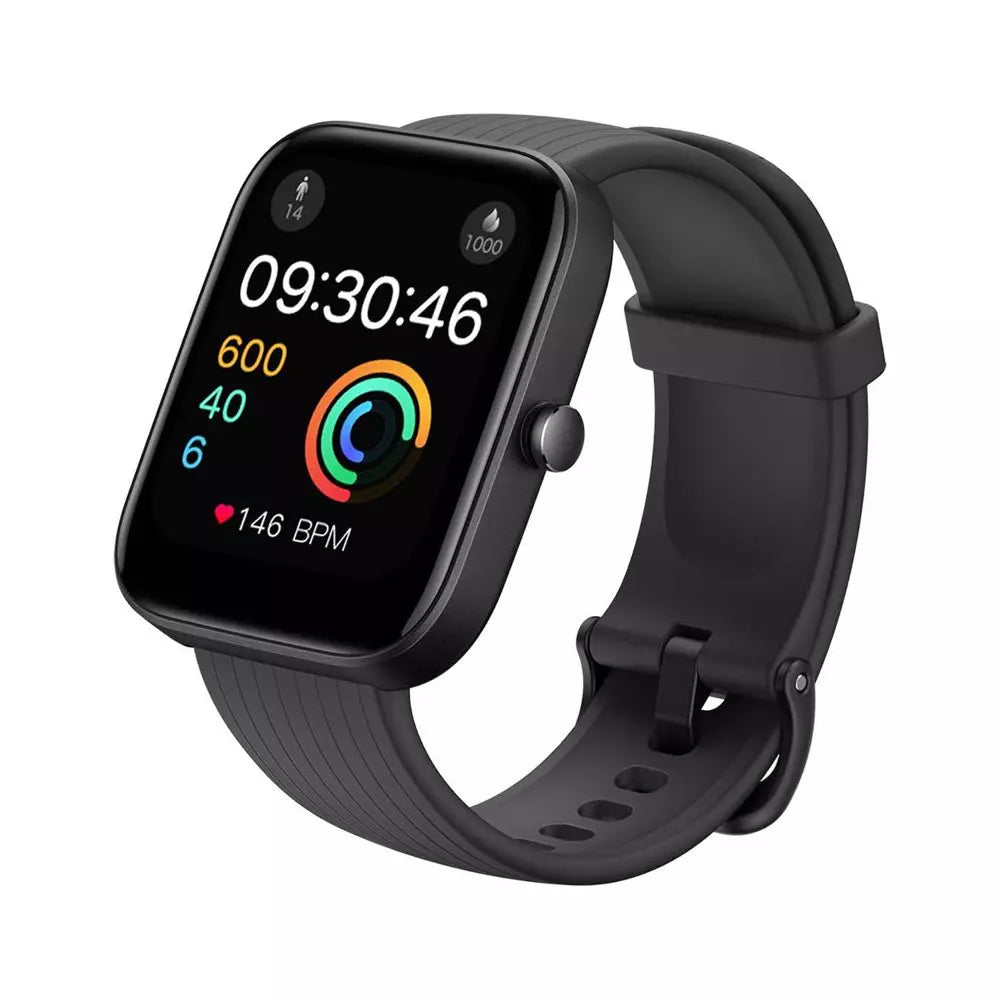 Reloj SmarWatch Amazfit Bip 3, 14 dias de Bateria, Resistente al agua 5 ATM, Medidor de Oxigeno en Sangre, Bluetooth 5.0, Pantalla de 1.69″.