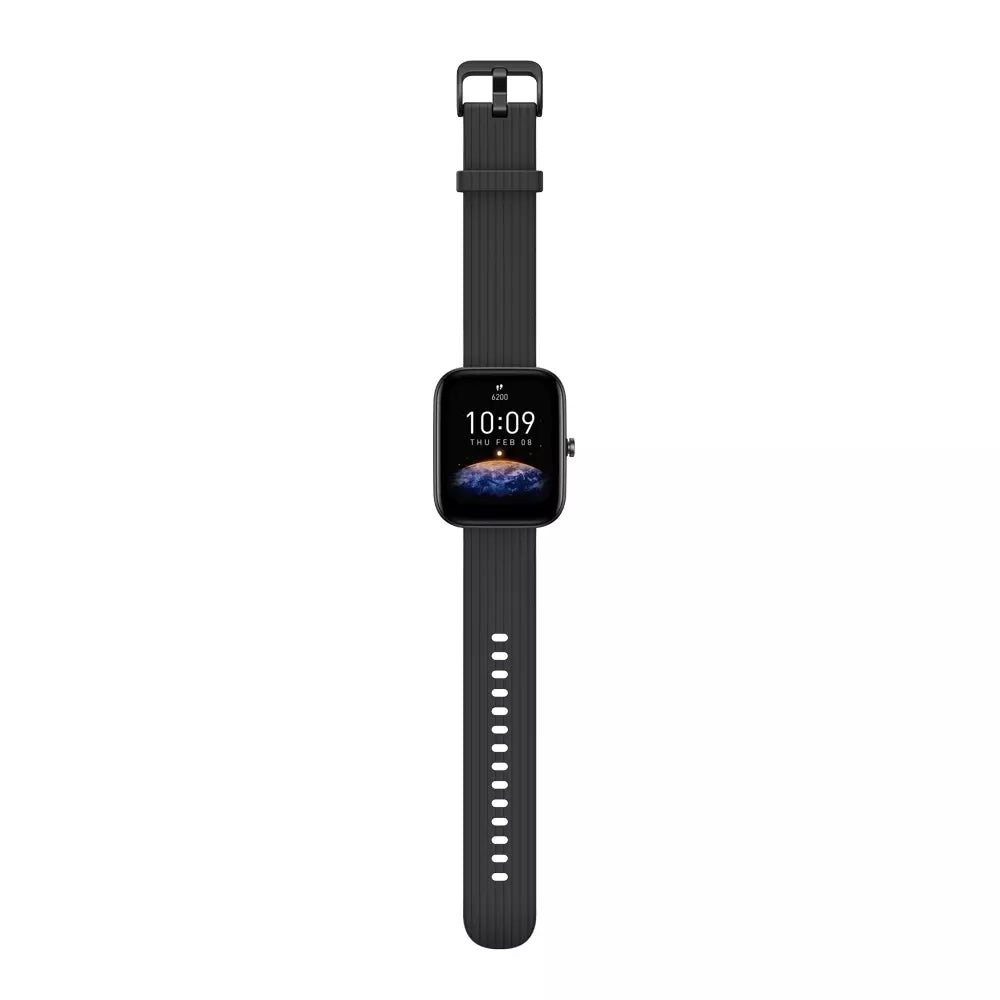 Reloj SmarWatch Amazfit Bip 3, 14 dias de Bateria, Resistente al agua 5 ATM, Medidor de Oxigeno en Sangre, Bluetooth 5.0, Pantalla de 1.69″.