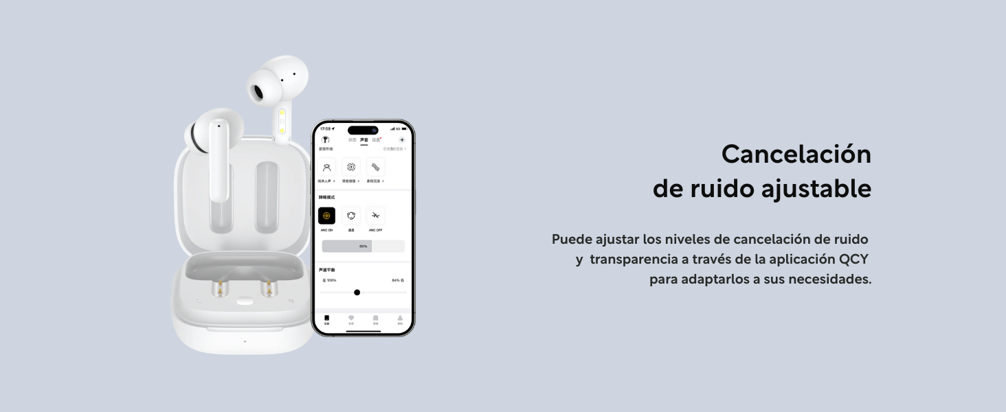 cancelación de ruido ajustable, qcy t13 anc2, qcy t13 anc 2, qcy t13 anc 3, qcy t13 anc iphone